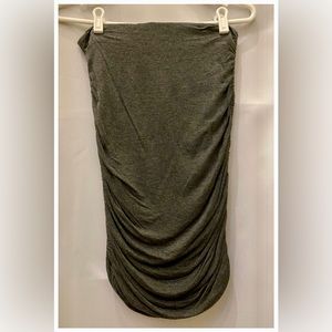 Max Studio, strapless top, charcoal grey, size small